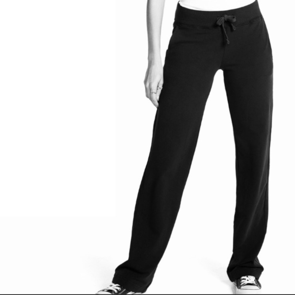 American Giant Women's Weekend Pant Black Sweatpants Size Extra Small (Tall)